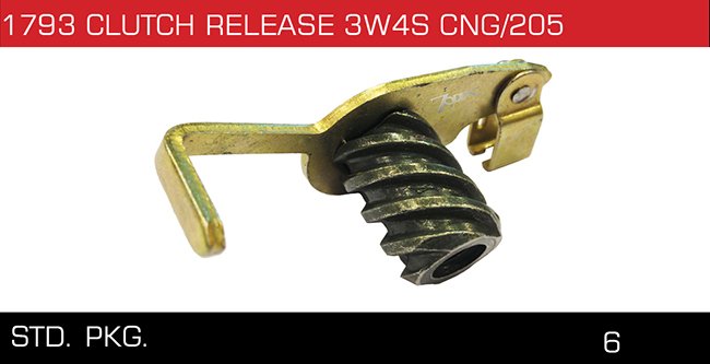 1793 CLUTCH RELEASE 3W4S CNG 205 1793 CLUTCH RELEASE 3W4S CNG 205